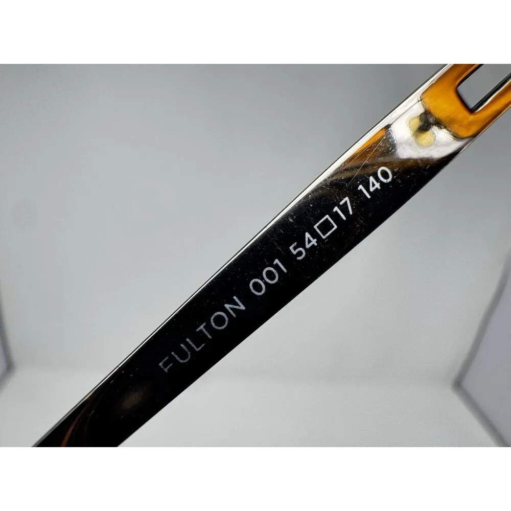 Marchon East Side Fulton 001 Brown Eyeglass Frames 54-17-140